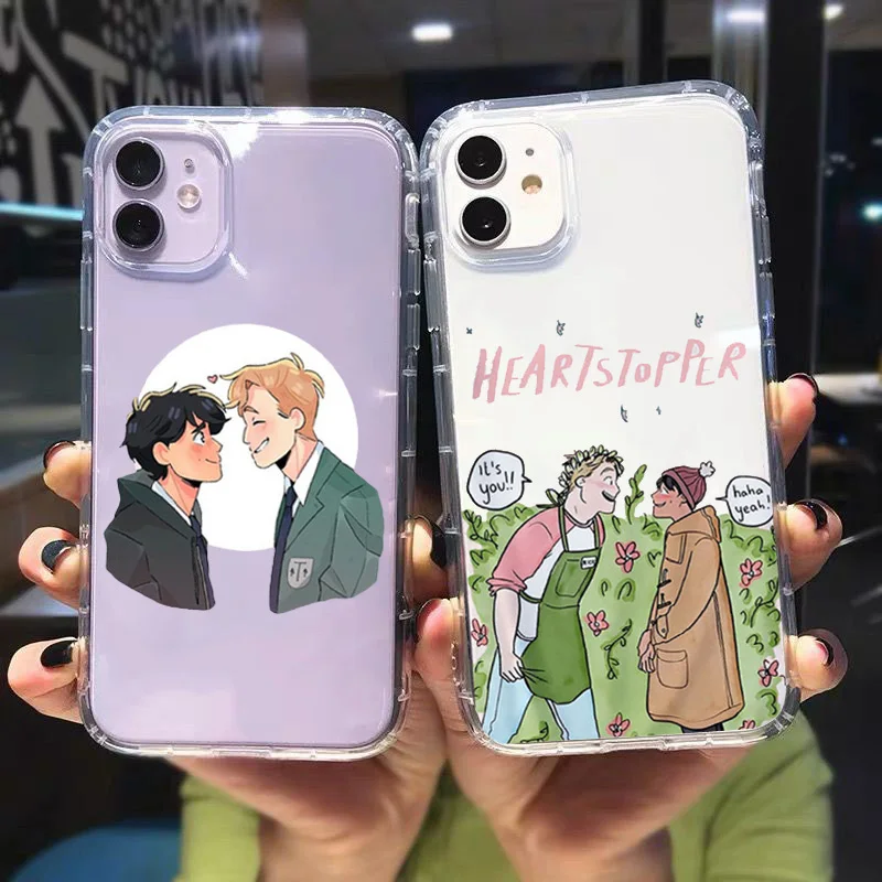 Funny Heartstopper Phone Case for IPhone 14 13 12 11 Pro Max 8 7 14 Plus Charlie Nick for X XS XR SE2 Clear Soft Silicone Cover
Funny Heartstopper Phone Case for IPhone 14 13 12 11 Pro Max 8 7 14 Plus Charlie Nick for X XS XR SE2 Clear Soft Silicone Cover
