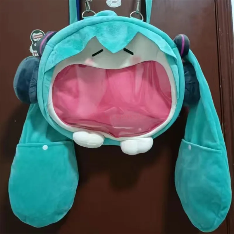 Hot Anime Hatsune Miku Cartoon Shoulder Bag Plush Backpack Women Diy Bag School Student Men Velvet Shoulder Bag Kids Gifts Toys
Hot Anime Hatsune Miku Cartoon Shoulder Bag Plush Backpack Women Diy Bag School Student Men Velvet Shoulder Bag Kids Gifts Toys