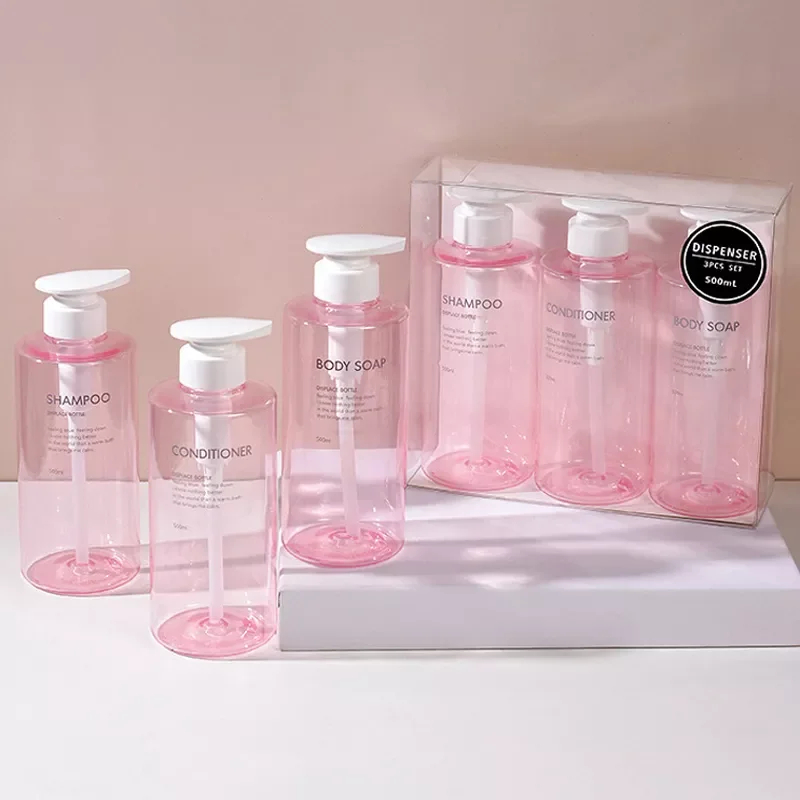 2023 Bathroom Shampoo Bottle Set Press-type Replacement Lotion Shower Gel Filling Bottle Outdoor Travel Tools 300ml/500ml Bathro
2023 Bathroom Shampoo Bottle Set Press-type Replacement Lotion Shower Gel Filling Bottle Outdoor Travel Tools 300ml/500ml Bathro