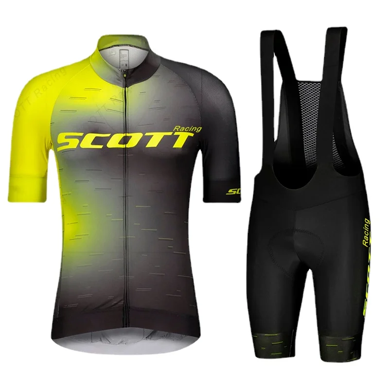 2022 Summer short-sleeved suit mountain bike scott racing cycling team sports cycling jersey men's quick-drying jersey
2022 Summer short-sleeved suit mountain bike scott racing cycling team sports cycling jersey men's quick-drying jersey