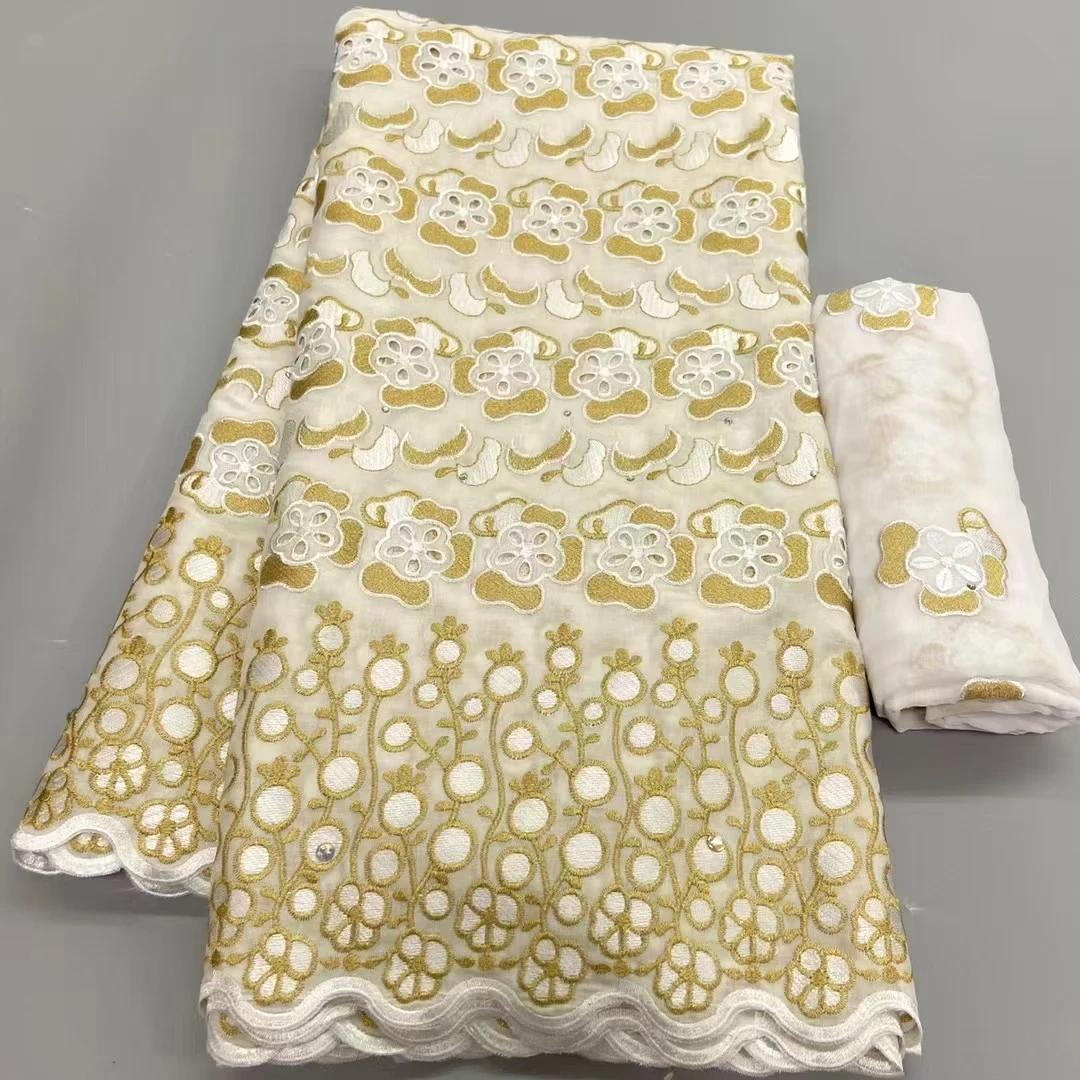DUOFEIYA African Lace Fabric High Quality Nigerian Cotton Lace Swiss Voile Lace In Switzerland For Party Dress Sewing
DUOFEIYA African Lace Fabric High Quality Nigerian Cotton Lace Swiss Voile Lace In Switzerland For Party Dress Sewing