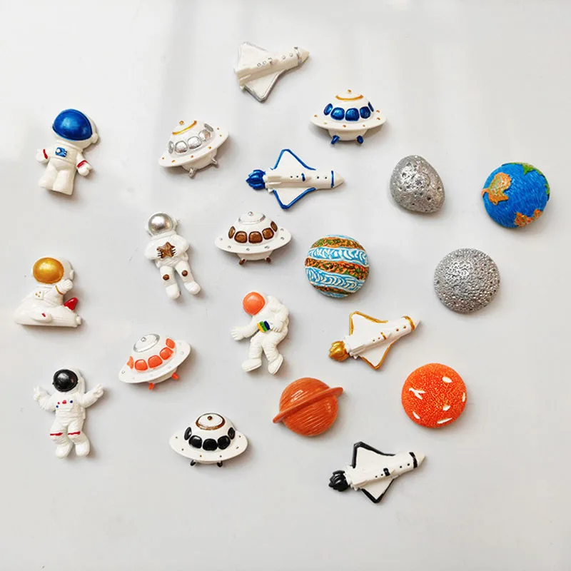 3Pcs 3D Refrigerator Sticker Space Astronaut Spaceship Earth Resin Magnetic Message Board Home Decoration Sticker
3Pcs 3D Refrigerator Sticker Space Astronaut Spaceship Earth Resin Magnetic Message Board Home Decoration Sticker
