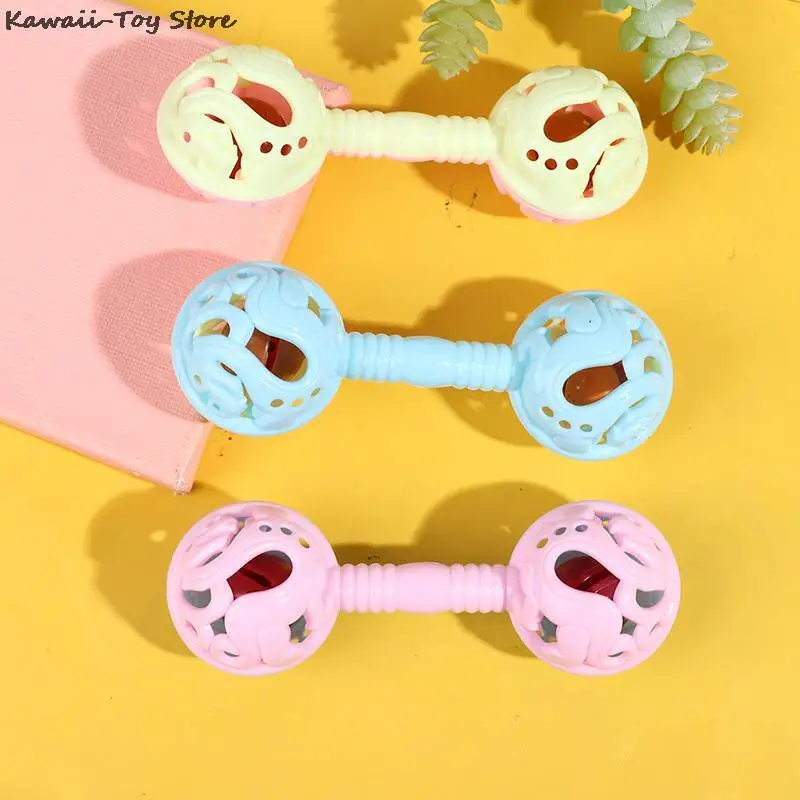 0-18 Months Newborn Baby Cartoon Rattle Bell Toy Shakes Dumbbell Early Development Toy Kawaii Brain Game Toy Baby Kids Gifts
0-18 Months Newborn Baby Cartoon Rattle Bell Toy Shakes Dumbbell Early Development Toy Kawaii Brain Game Toy Baby Kids Gifts