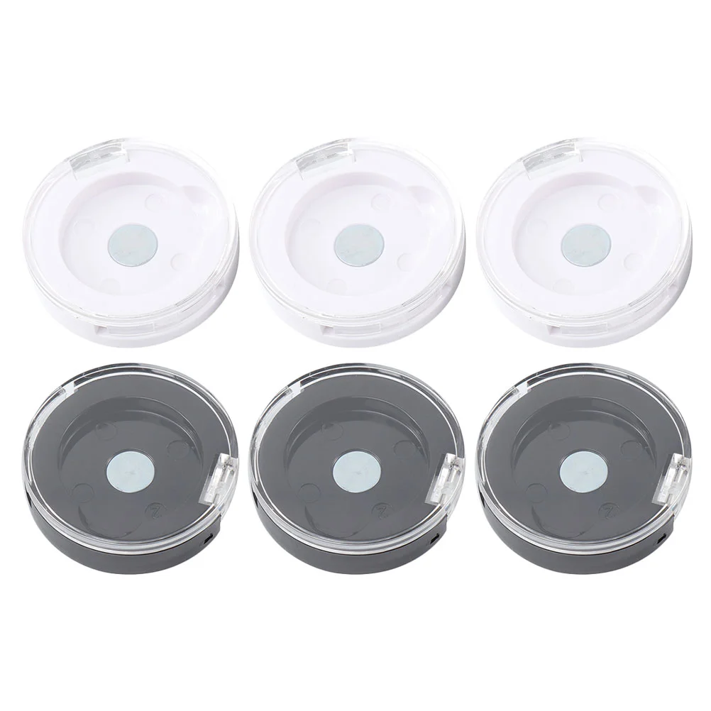 6pcs Single Eyeshadow Case Magnetic Cosmetics Makeup Powder Sample Container
6pcs Single Eyeshadow Case Magnetic Cosmetics Makeup Powder Sample Container