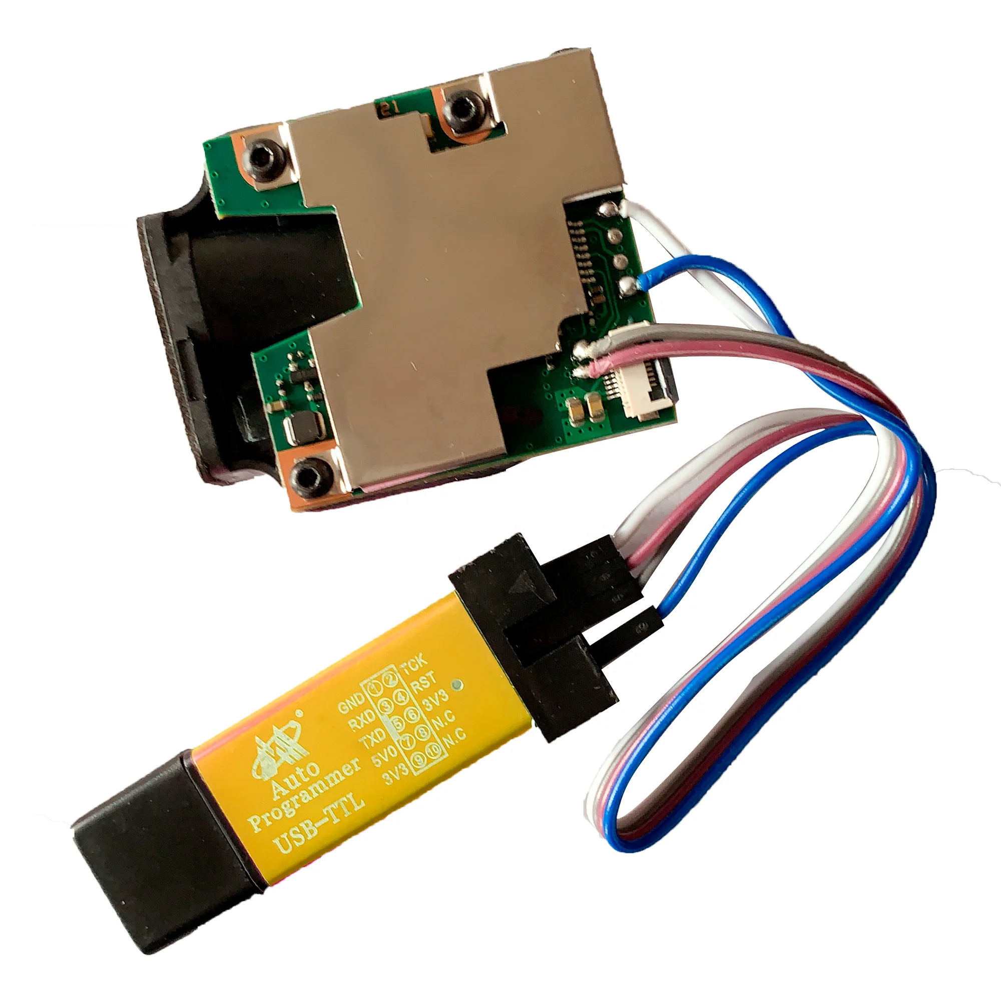 0.2mm resolution TTL/RS232/USB laser distance rangefinder measuring meter module,laser range finder module sensor
0.2mm resolution TTL/RS232/USB laser distance rangefinder measuring meter module,laser range finder module sensor