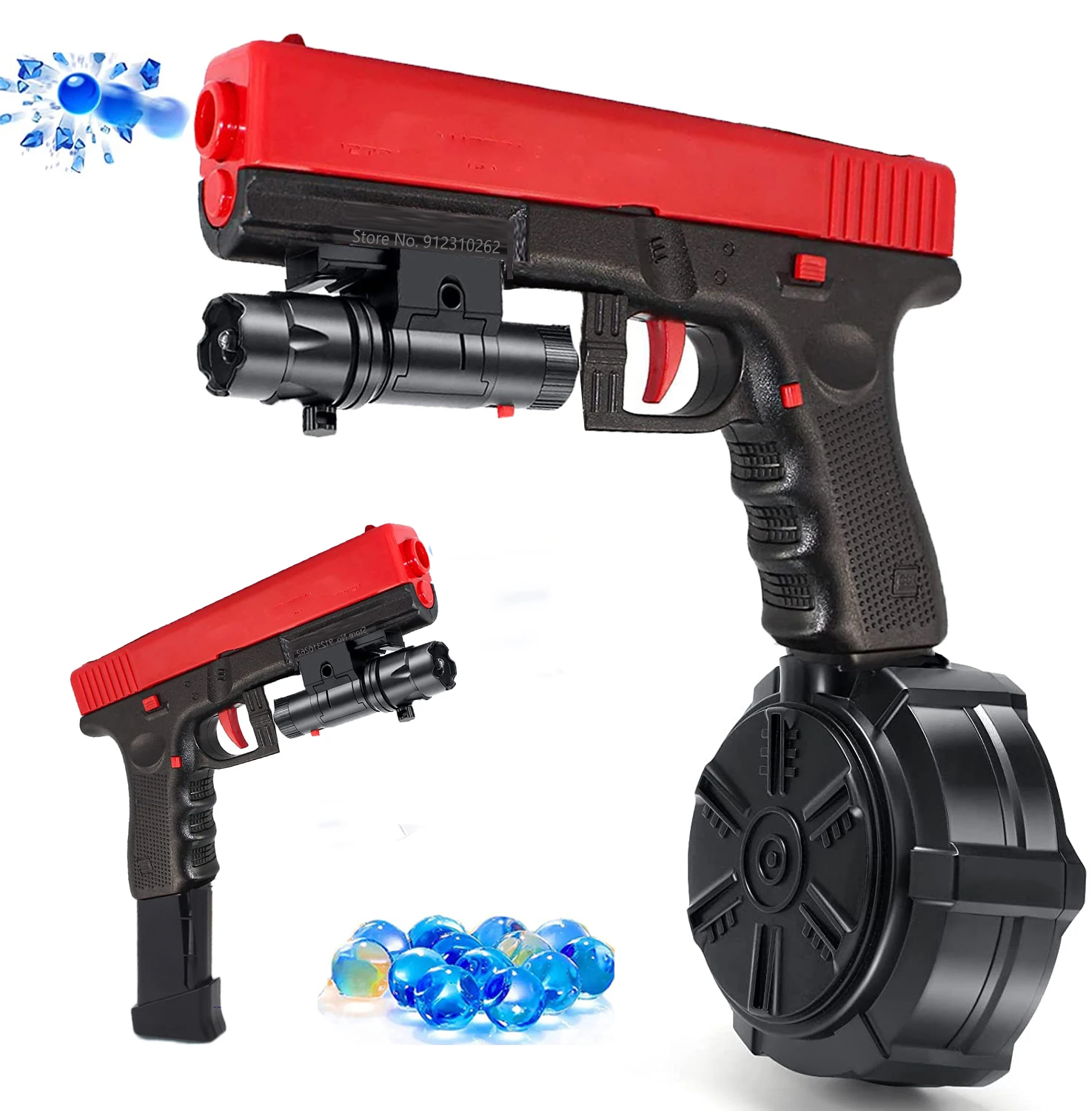 

JM X2 электрические часы Gel Blaster Orbeez водяной шар игрушечный пистолет стрельба пистолет Страйкбольное Оружие для взрослых