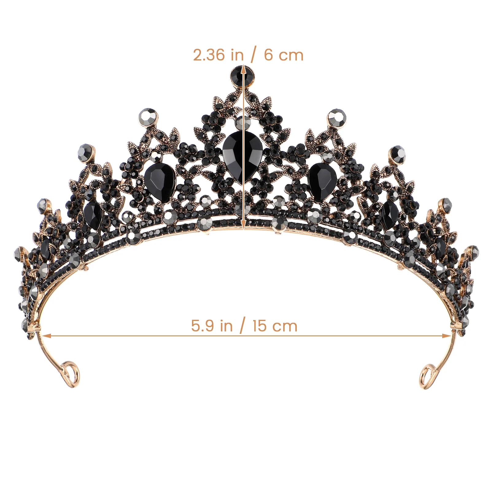 Rhinestones Crown Tiara Bridal Wedding Crown Delicate Headdress Photography Prop for Women
Rhinestones Crown Tiara Bridal Wedding Crown Delicate Headdress Photography Prop for Women