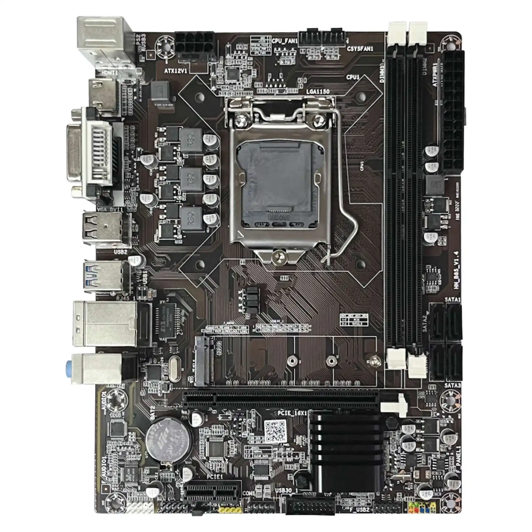 B85 материнская плата LGA1150 DDR3 M.2 NVME DVI VGA HD для 4-го процессора I7 I5 I3 1150 игровая материнская плата HNB85
B85 материнская плата LGA1150 DDR3 M.2 NVME DVI VGA HD для 4-го процессора I7 I5 I3 1150 игровая материнская плата HNB85
