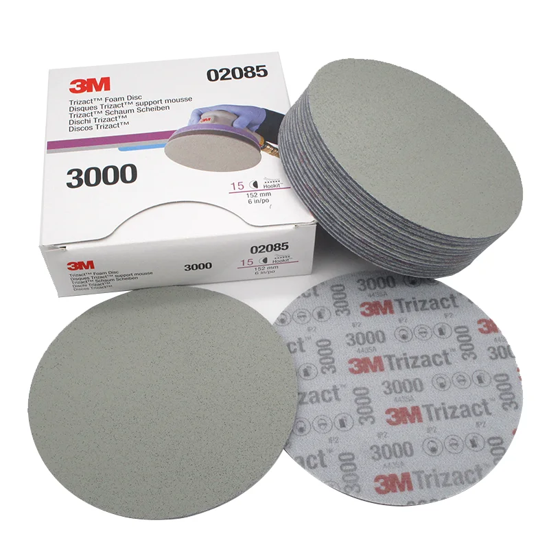 3M 02085 30662 Trizact пирамидальный диск губка наждачная бумага точная шлифовка лак полировка P3000 P5000
3M 02085 30662 Trizact пирамидальный диск губка наждачная бумага точная шлифовка лак полировка P3000 P5000