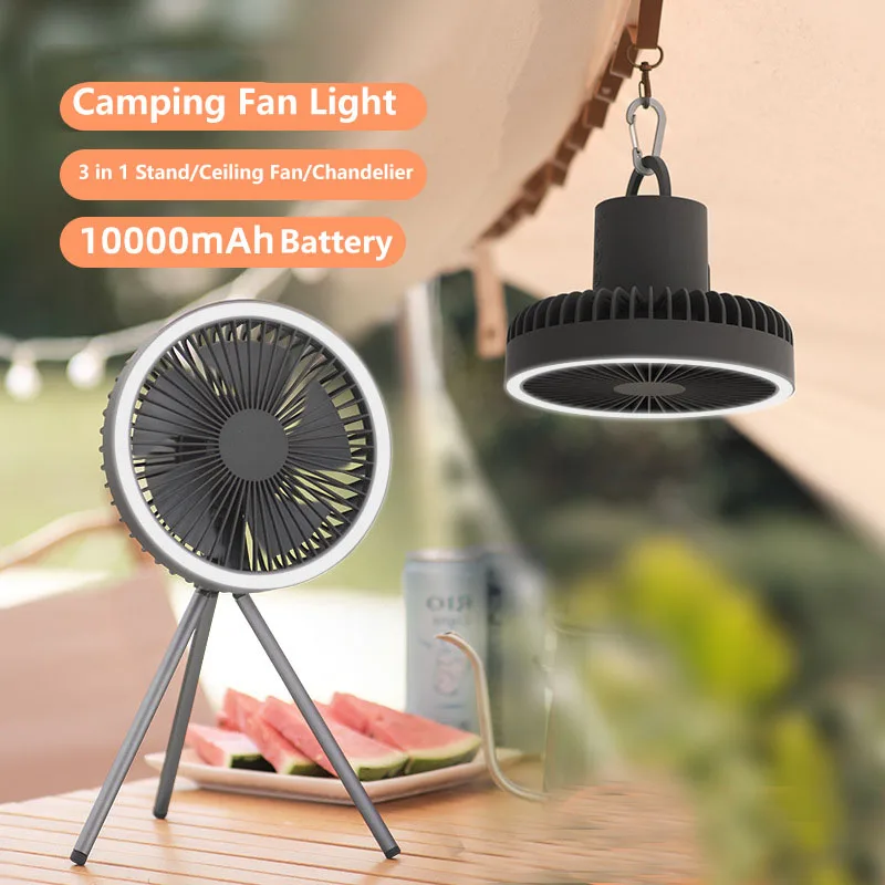 Multifunction Home USB Chargeable Desk Tripod Stand Fan Night Light Air Cooling Fan Outdoor Camping Wireless Ceiling Fan Lamp
Multifunction Home USB Chargeable Desk Tripod Stand Fan Night Light Air Cooling Fan Outdoor Camping Wireless Ceiling Fan Lamp