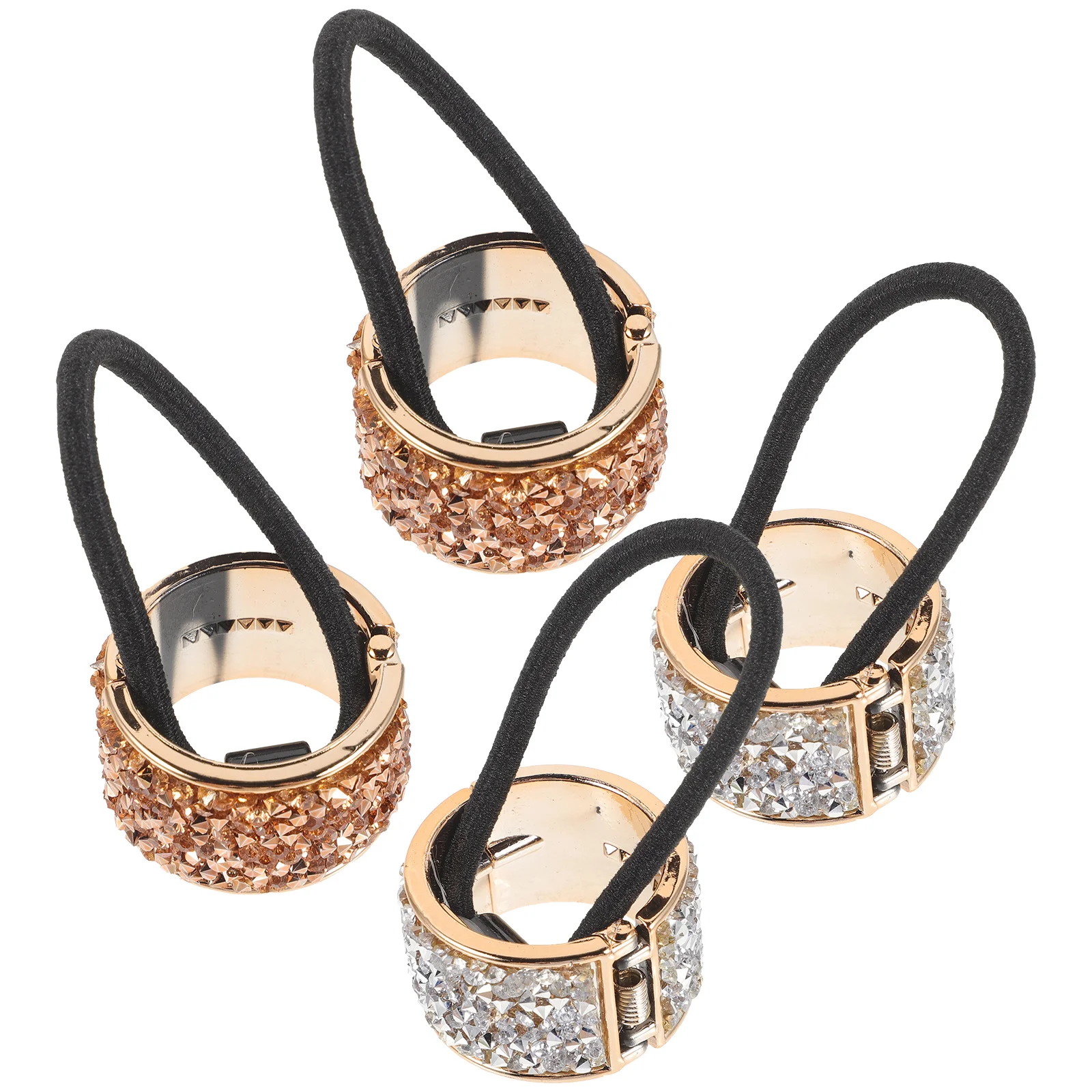4 Pcs Hair Rope Goth Rings Women Punk Fashion Tie Ponytail Buckle Accessory Miss Ties
4 Pcs Hair Rope Goth Rings Women Punk Fashion Tie Ponytail Buckle Accessory Miss Ties