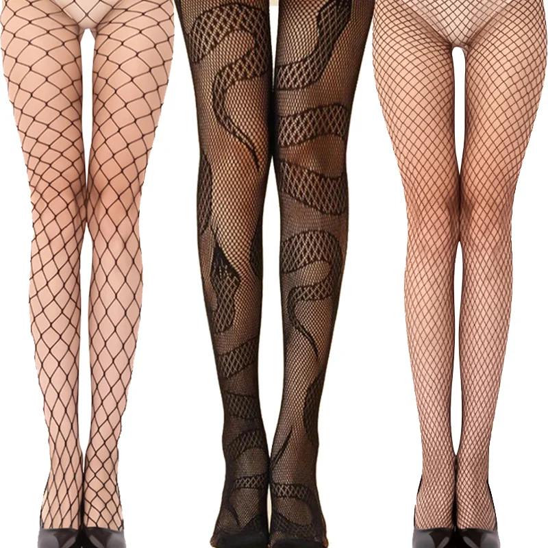 Snake Sexy Silk Socks Women Fishnet Stockings Charm Black Hollow-out Tight Tight-fitting Trousers Stocking Prom Skirt Pantyhoses
Snake Sexy Silk Socks Women Fishnet Stockings Charm Black Hollow-out Tight Tight-fitting Trousers Stocking Prom Skirt Pantyhoses