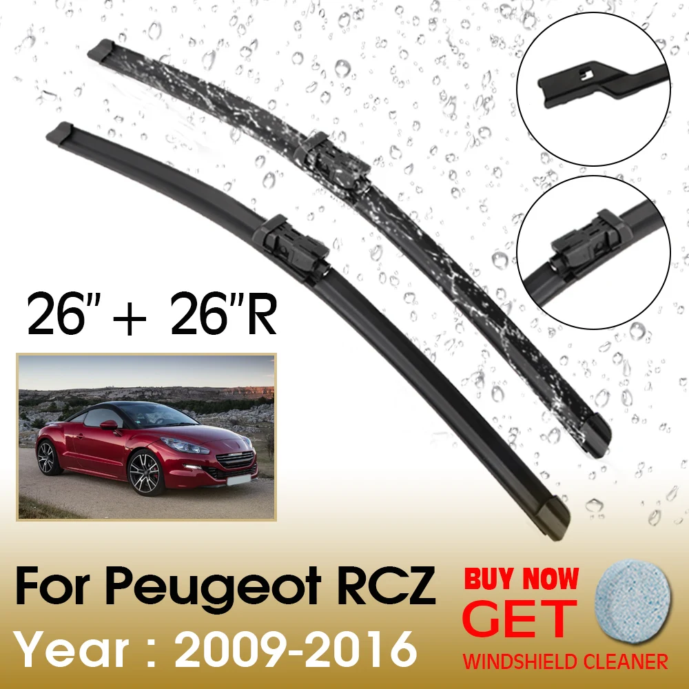 Щетка стеклоочистителя для Peugeot RCZ, стеклоочистители для переднего стекла, 26 + 26 дюймов R 2009-2016, аксессуары
Щетка стеклоочистителя для Peugeot RCZ, стеклоочистители для переднего стекла, 26 + 26 дюймов R 2009-2016, аксессуары