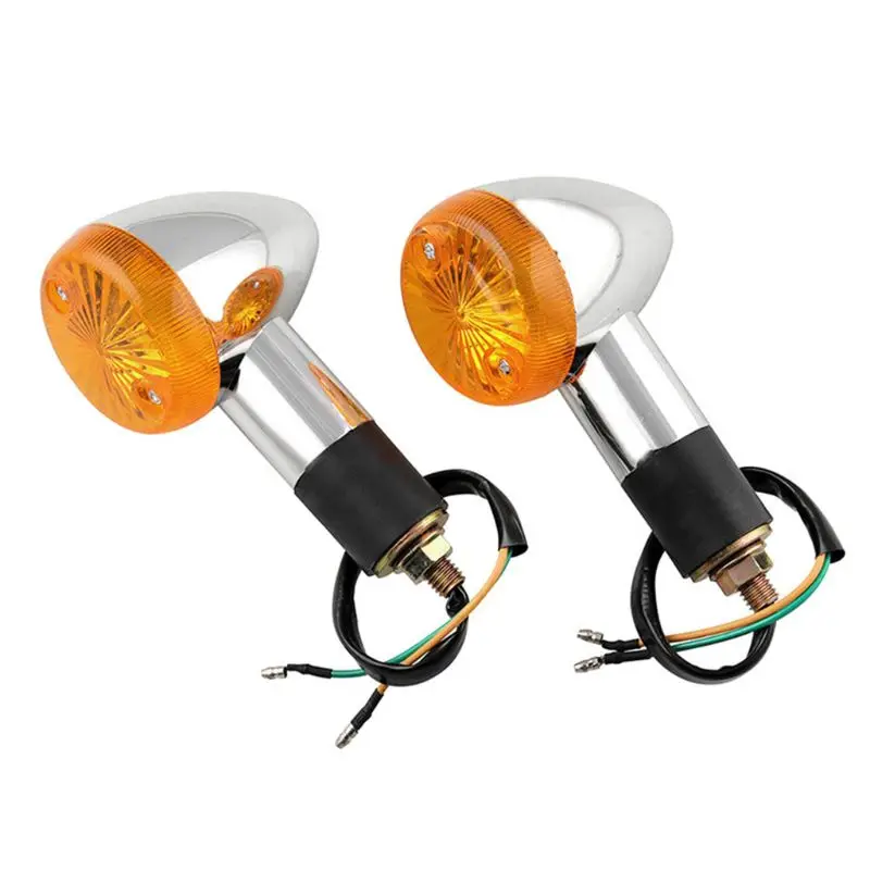 2Pcs Motorcycle Front Rear Turn Signal Light Indicators Blinkers Amber Yellow Modification Flicker Motorbike
2Pcs Motorcycle Front Rear Turn Signal Light Indicators Blinkers Amber Yellow Modification Flicker Motorbike