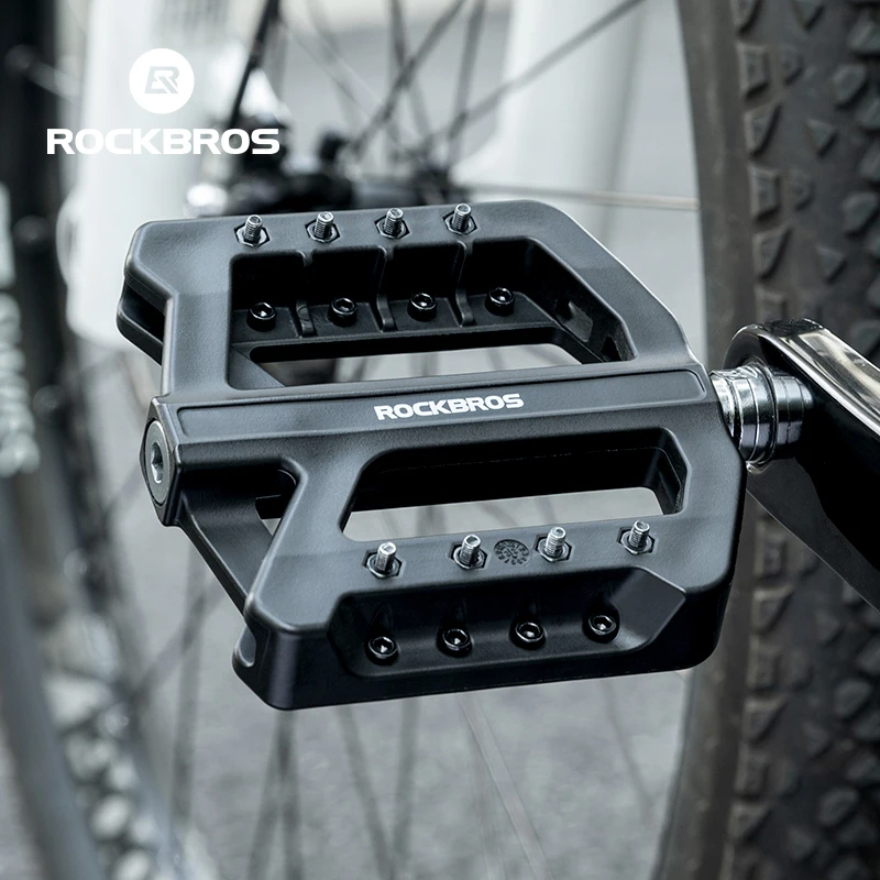 ROCKBROS Bike Pedals Ultralight Nylon Pedals Seal Bearings Bicycle Pedal Non-Slip Waterproof Bike Flat Pedals Bicycle Parts
ROCKBROS Bike Pedals Ultralight Nylon Pedals Seal Bearings Bicycle Pedal Non-Slip Waterproof Bike Flat Pedals Bicycle Parts