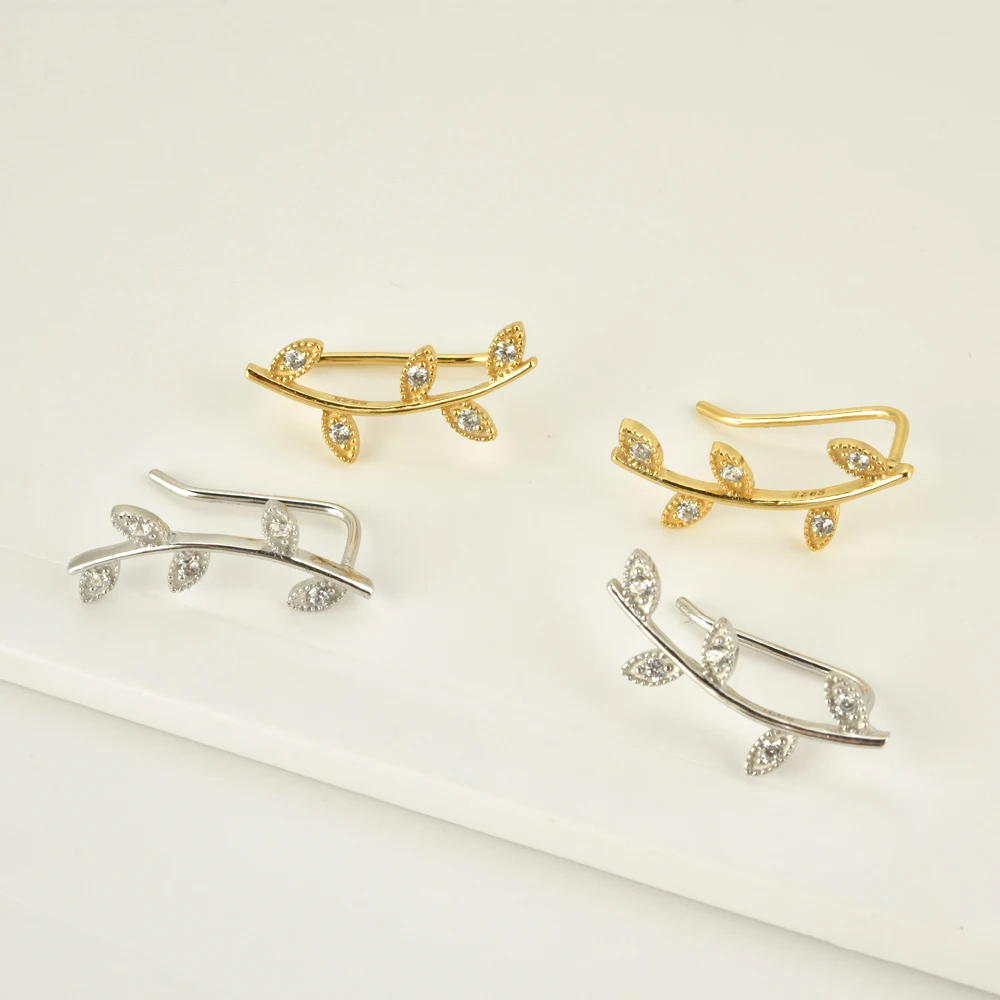 S925 Silver Exquisite Personality Portia Leaf Simple Ear Clip Earrings Ladies Fashion Jewelry Trend Ins Same Earring Gift
S925 Silver Exquisite Personality Portia Leaf Simple Ear Clip Earrings Ladies Fashion Jewelry Trend Ins Same Earring Gift