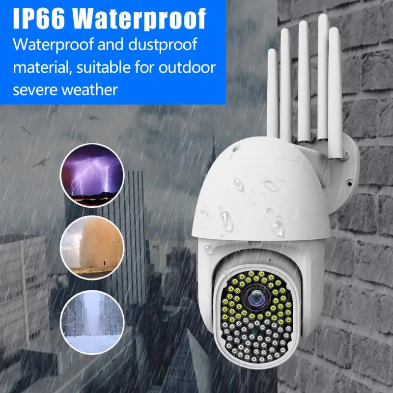 1080P PTZ Wifi IP Camera Outdoor 4X Digital Zoom AI Human Detect Wireless Camera H.265 P2P Audio 2MP Security CCTV Camera
1080P PTZ Wifi IP Camera Outdoor 4X Digital Zoom AI Human Detect Wireless Camera H.265 P2P Audio 2MP Security CCTV Camera