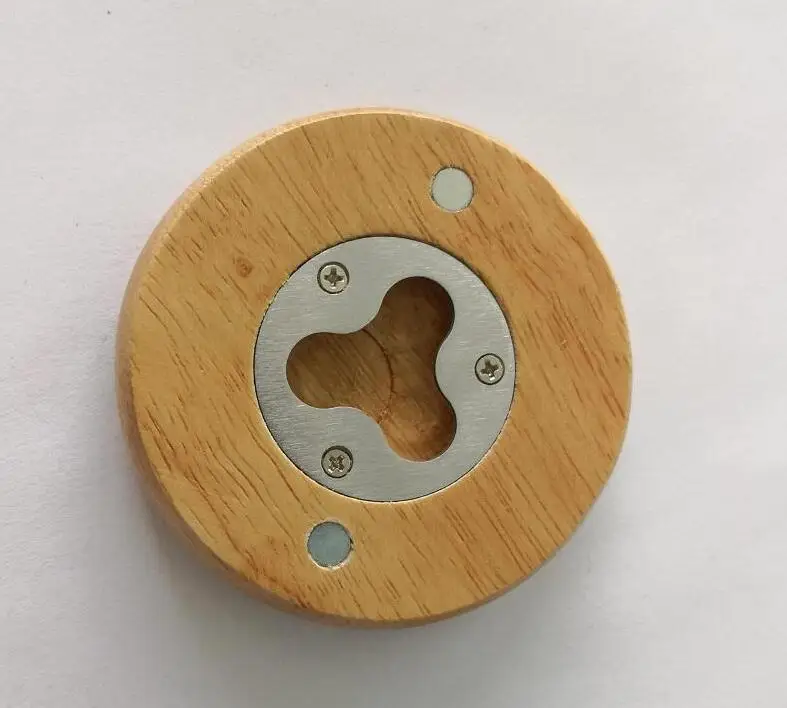 Wooden Round Stainless Steel Wine Opener Bartender Bottle Openers Beer Soda Glass Cap Bottles Portable Home Kitchen Bar Accessor
Wooden Round Stainless Steel Wine Opener Bartender Bottle Openers Beer Soda Glass Cap Bottles Portable Home Kitchen Bar Accessor
