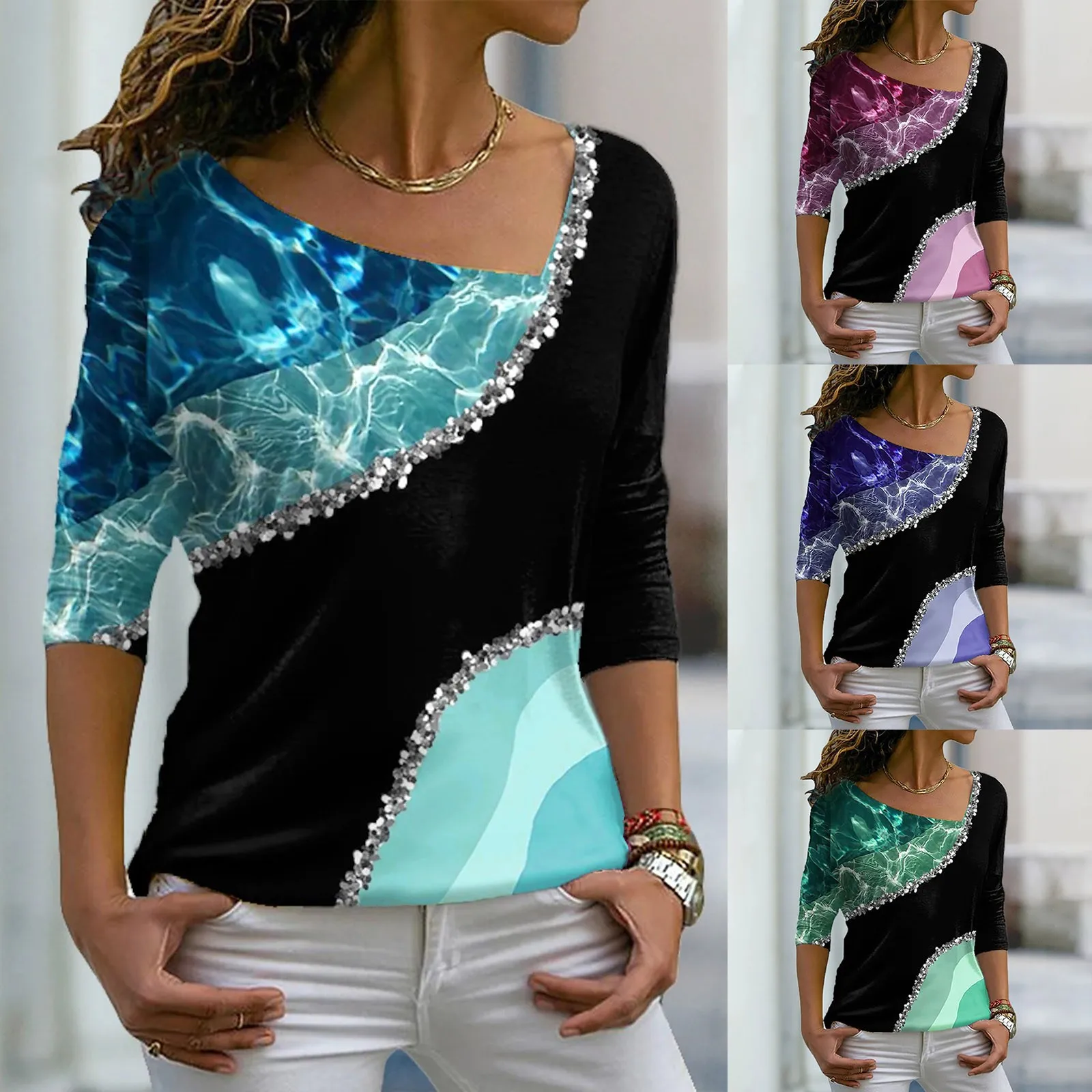 Long Sleeve Loose Tshirt V Neck Casual Tee Shirt Fashion Floral Print Women T-Shirts Top Graphic Blusas Mujer de Moda 2022
Long Sleeve Loose Tshirt V Neck Casual Tee Shirt Fashion Floral Print Women T-Shirts Top Graphic Blusas Mujer de Moda 2022