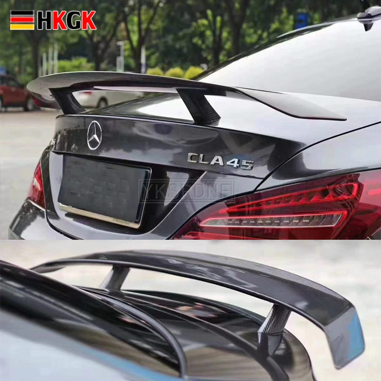 CLA45 AMG GT Style Carbon Fiber Rear Trunk Wing Spoiler fit for Mercedes-Benz CLA W117 2013 2014 2015 2016 2017 2018
CLA45 AMG GT Style Carbon Fiber Rear Trunk Wing Spoiler fit for Mercedes-Benz CLA W117 2013 2014 2015 2016 2017 2018