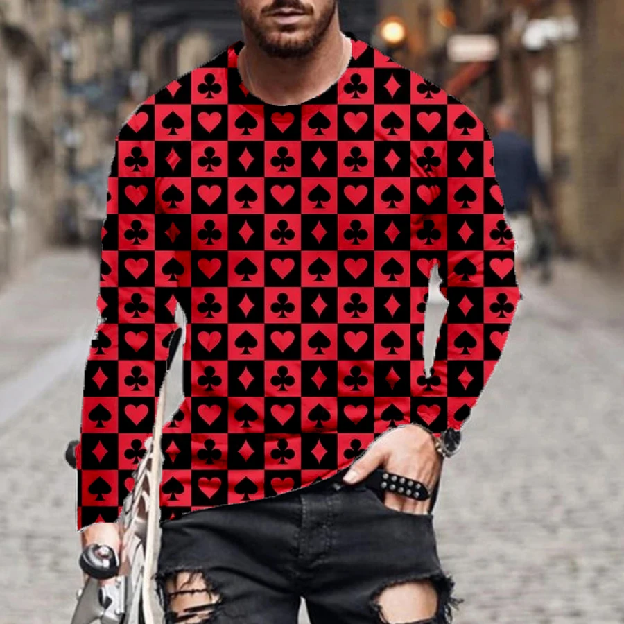 2021 New Digital Printing Long-sleeved T-shirt Men and Women Casual 3D Creative Long-sleeved
2021 New Digital Printing Long-sleeved T-shirt Men and Women Casual 3D Creative Long-sleeved