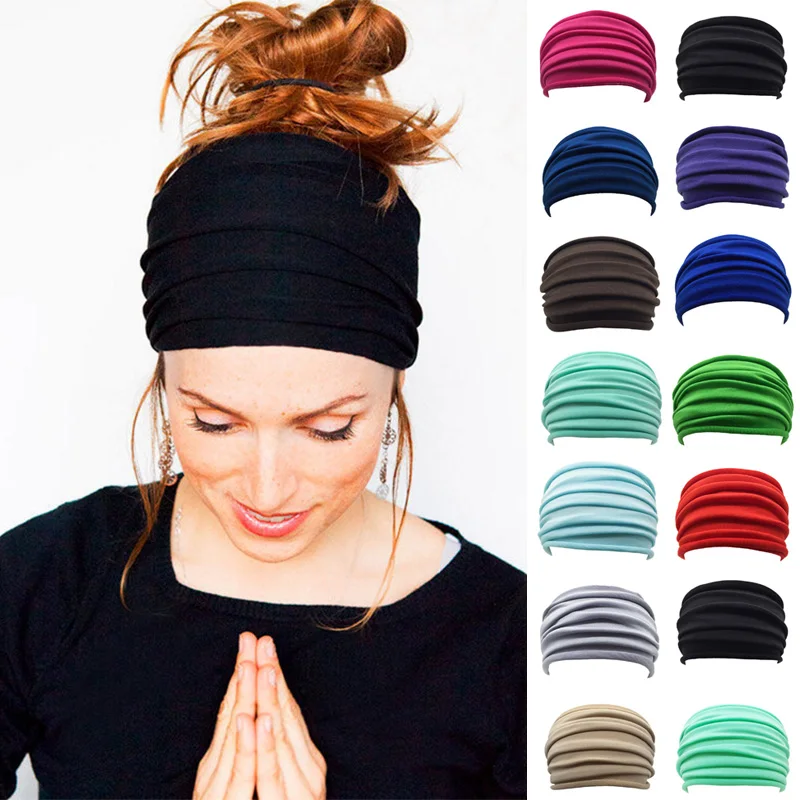 Yoga Sweatband Female Headband Hairband Summer Solid Color Running Sports Elastic Fashion Headband High Quality Yoga Equipment
Yoga Sweatband Female Headband Hairband Summer Solid Color Running Sports Elastic Fashion Headband High Quality Yoga Equipment