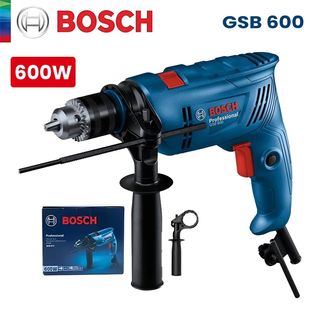 Bosch GSB 600 Ударная дрель 600 Вт
Bosch GSB 600 Ударная дрель 600 Вт