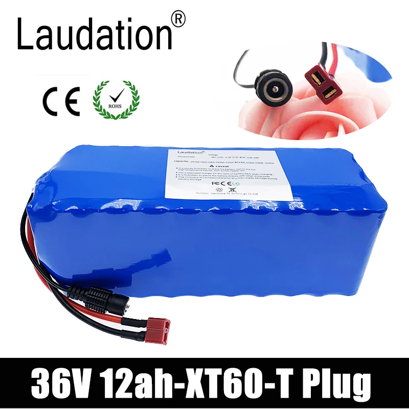 Laudation 36V Battery 12ah 10S 4P High Quality 18650 Pack With 15A BMS For Electric Bicycles/Scooters/Etc Motors Less Than 500W
Laudation 36V Battery 12ah 10S 4P High Quality 18650 Pack With 15A BMS For Electric Bicycles/Scooters/Etc Motors Less Than 500W