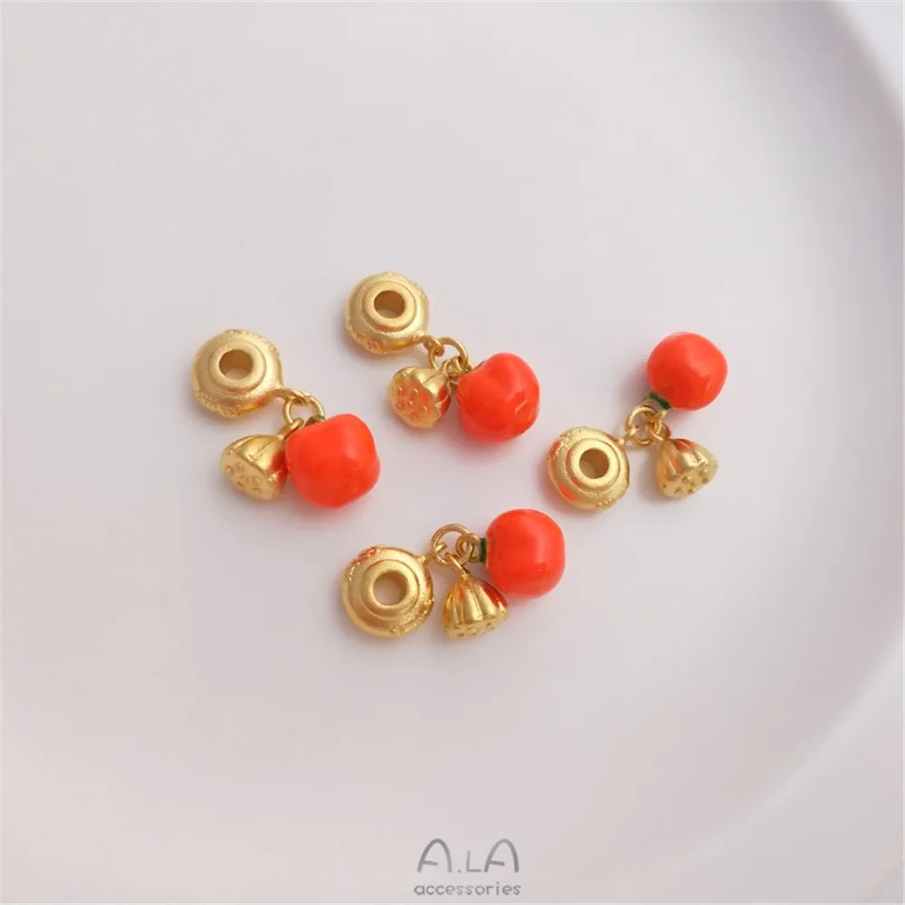 Sha jin good things all the best persimmon pendant bracelet necklace red rope weaving DIY accessories hanging act the role of
Sha jin good things all the best persimmon pendant bracelet necklace red rope weaving DIY accessories hanging act the role of