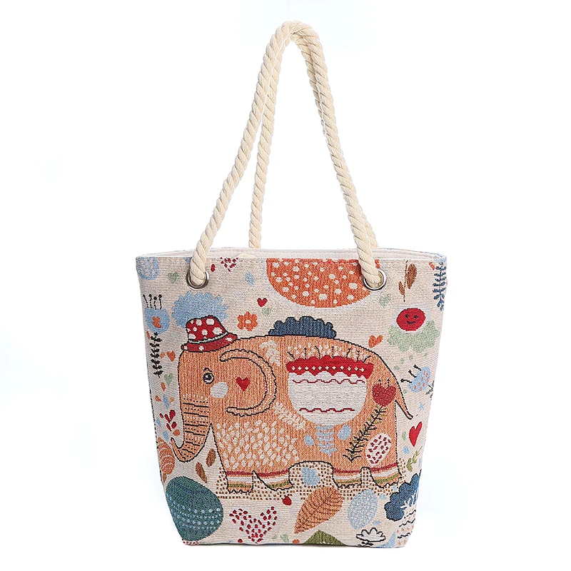 High School Student Bag Women's Campus Partysu Canvas Shoulder Bag Mori Women's Double-Sided Embroidered Elephant College
High School Student Bag Women's Campus Partysu Canvas Shoulder Bag Mori Women's Double-Sided Embroidered Elephant College