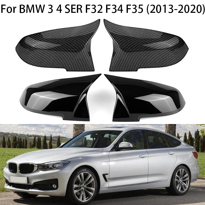 

Для BMW 3 4 SER F32 GT F34 F35 2013-2015 2016 2017 2018 2019 2020 углеродное волокно автомобильные наружные крышки зеркала заднего вида