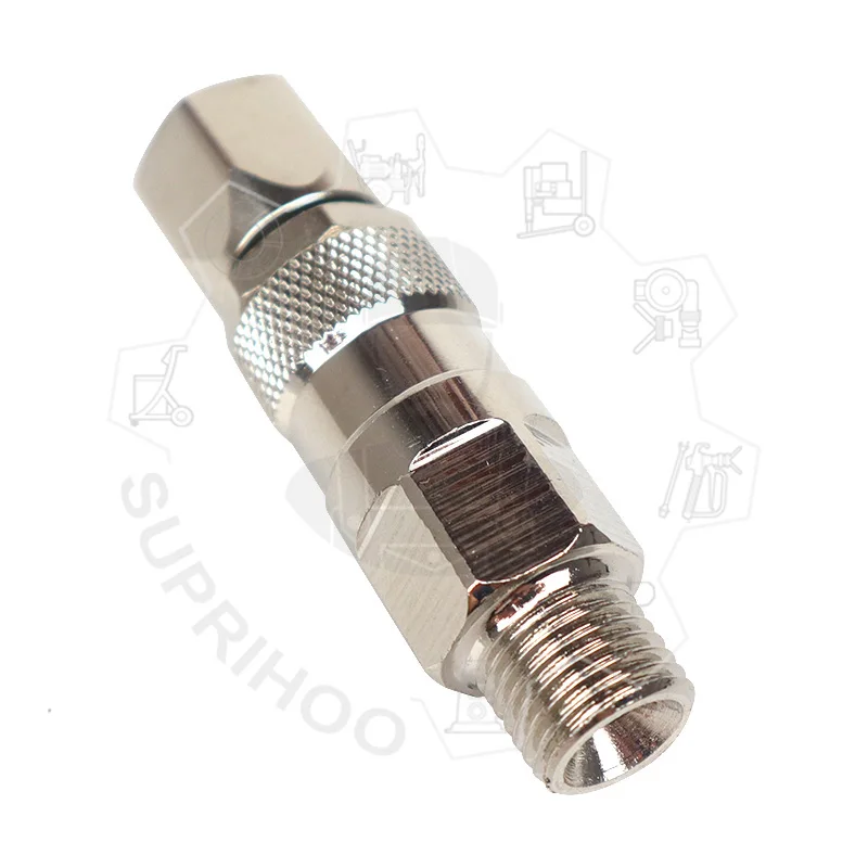 SUPRIHOO 1/4 Inch Airless Spray Gun Hose Swivel Joint Universal Airless Sprayer High Pressure Pipe Connector Accessories
SUPRIHOO 1/4 Inch Airless Spray Gun Hose Swivel Joint Universal Airless Sprayer High Pressure Pipe Connector Accessories