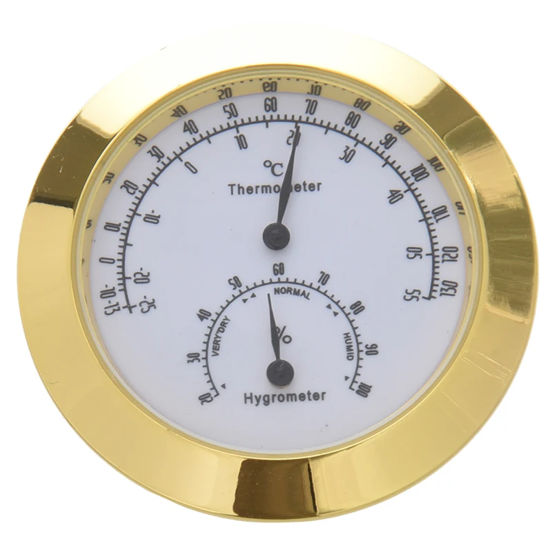 Copper+Zinc Alloy Guitar Violin Hygrometer Moisture Meter Temperature And Humidity Meter Thermometer With Widely Usage Golden
Copper+Zinc Alloy Guitar Violin Hygrometer Moisture Meter Temperature And Humidity Meter Thermometer With Widely Usage Golden