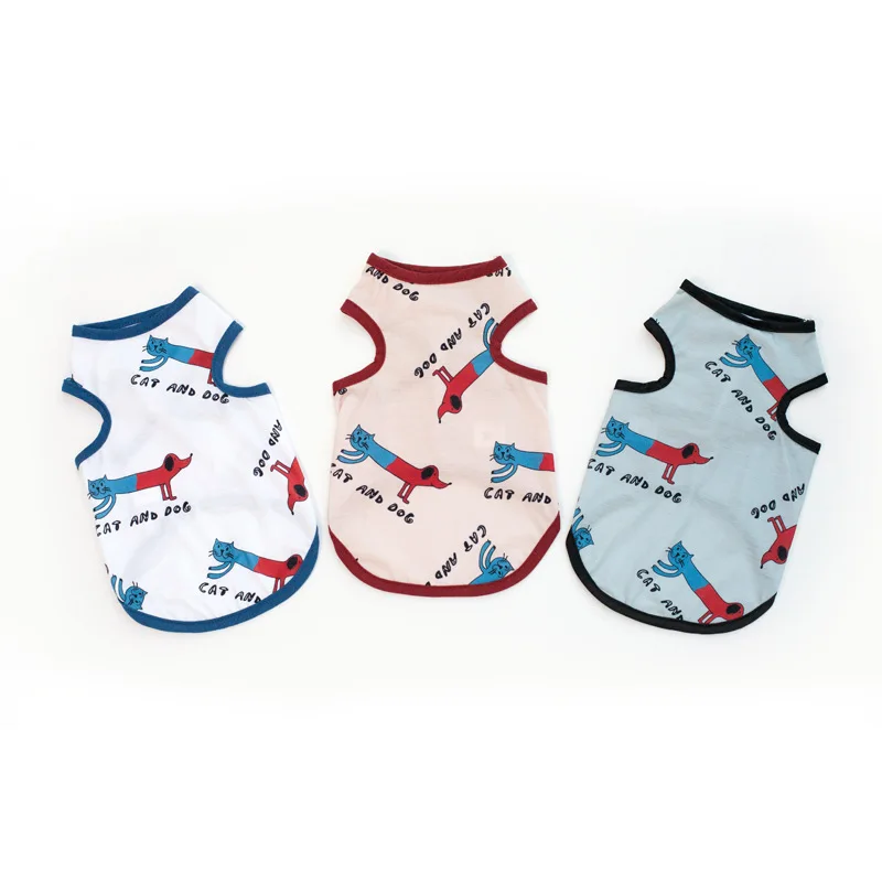 New Pet Clothes for Small Dogs Chihuahua Teddy Vest Cute Print Puppy Sweatshirt Cat Pullover Cotton Pets Outfits for Yorkshire
New Pet Clothes for Small Dogs Chihuahua Teddy Vest Cute Print Puppy Sweatshirt Cat Pullover Cotton Pets Outfits for Yorkshire