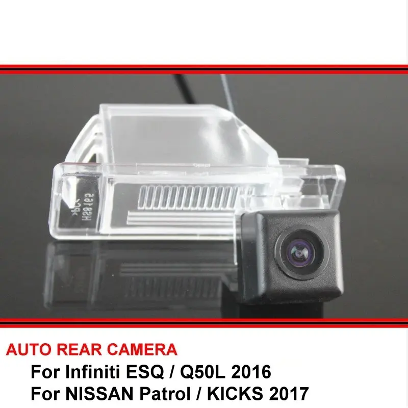 Камера заднего вида для Infiniti ESQ Q50L 2016 NISSAN патруль KICKS 2017 trasera автомобильная камера ночного видения HD CCD
Камера заднего вида для Infiniti ESQ Q50L 2016 NISSAN патруль KICKS 2017 trasera автомобильная камера ночного видения HD CCD