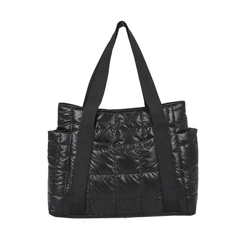 Vento Marea Space Padded Women Shoulder Bags For Winter 2021 Large Capacity Black Handbags Designer Nylon Cotton Warm Tote Solid
Vento Marea Space Padded Women Shoulder Bags For Winter 2021 Large Capacity Black Handbags Designer Nylon Cotton Warm Tote Solid