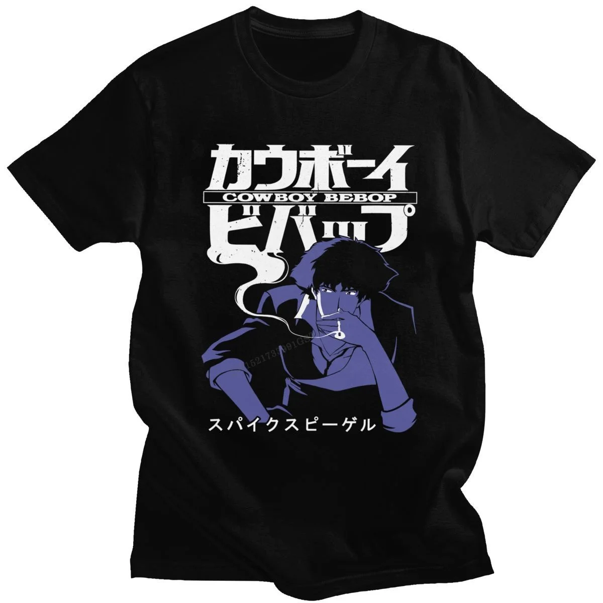 Футболки Cowboy Bebop для мужчин и женщин, повседневные рубашки с шипами, с японской мангой, Джет Файе, с круглым вырезом, хлопковые топы
Футболки Cowboy Bebop для мужчин и женщин, повседневные рубашки с шипами, с японской мангой, Джет Файе, с круглым вырезом, хлопковые топы