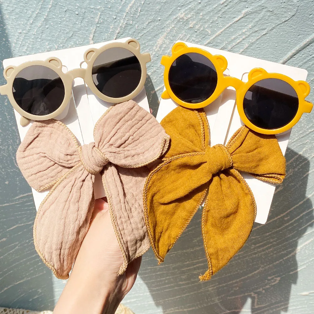 Small Funny Cute Kids Sunglasses Women Vintage Baby Sun Glasses Bow Hair Clip Set Girls Hair Accessories Protection Eyewear
Small Funny Cute Kids Sunglasses Women Vintage Baby Sun Glasses Bow Hair Clip Set Girls Hair Accessories Protection Eyewear