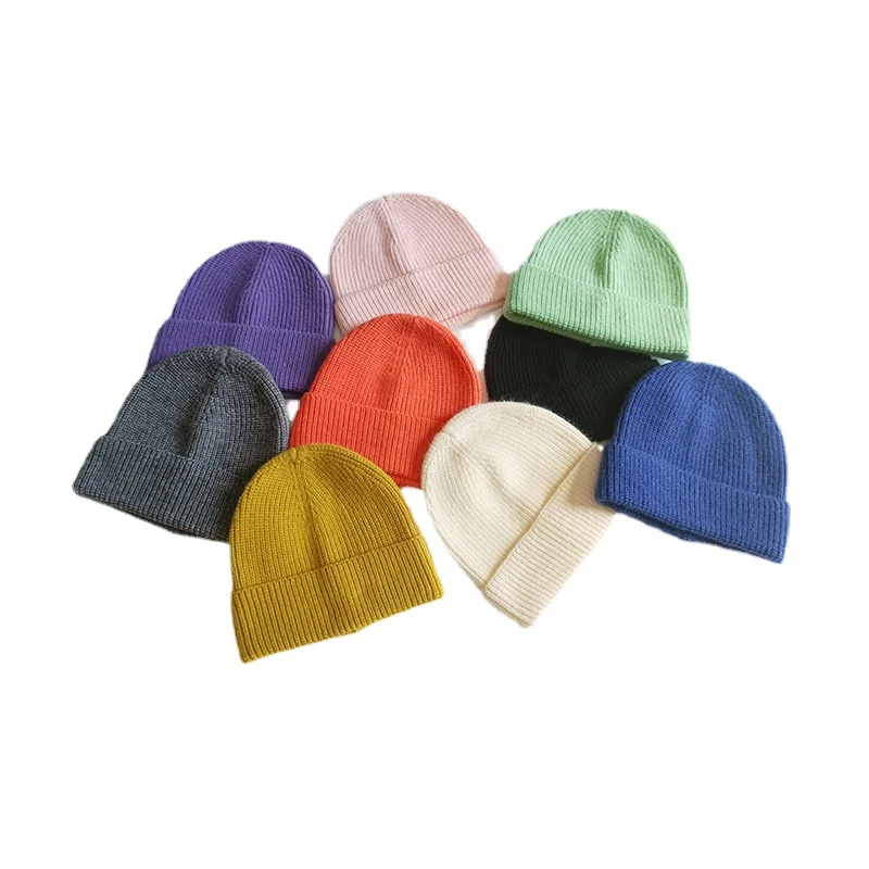 Children's new Korean version of the trend knitted hat flanging dome warp casual lovely candy color wool hat
Children's new Korean version of the trend knitted hat flanging dome warp casual lovely candy color wool hat