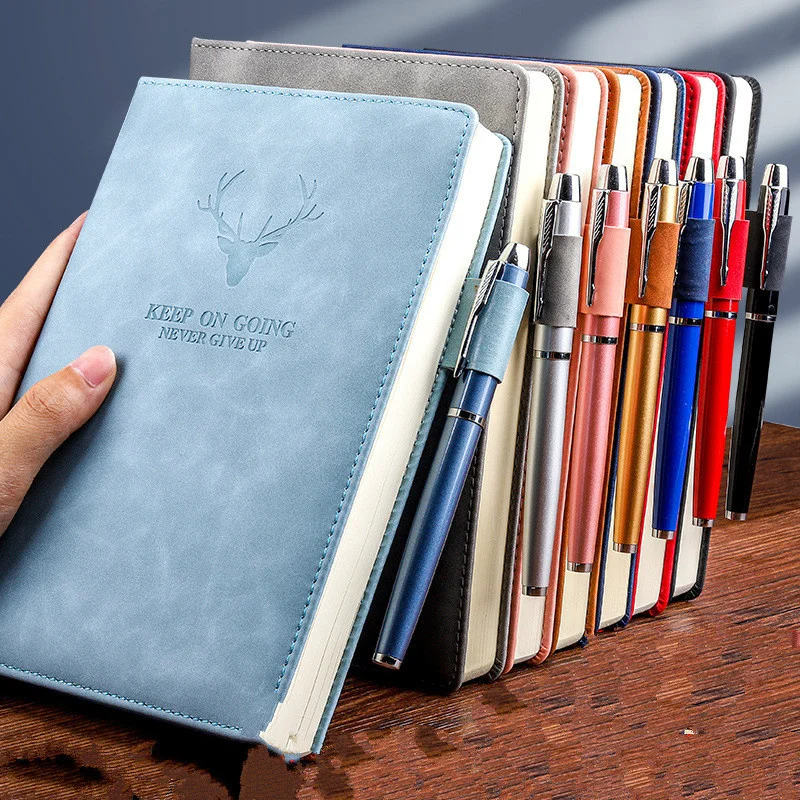 360 Pages Super Thick A5 Journal Notebook Daily Business Office Work Simple College Diary School Supplies
360 Pages Super Thick A5 Journal Notebook Daily Business Office Work Simple College Diary School Supplies