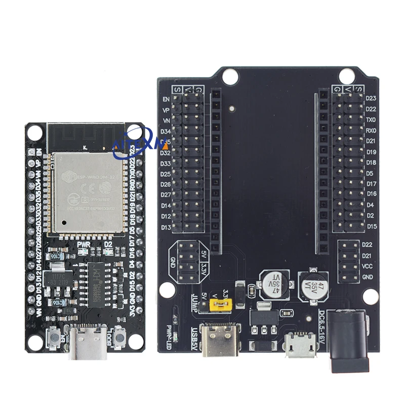Детская плата для разработки ESP32, флэш-карта памяти USB CH340C, Wi-Fi + Bluetooth, сверхнизкая мощность, два ядра, флэш-плата
Детская плата для разработки ESP32, флэш-карта памяти USB CH340C, Wi-Fi + Bluetooth, сверхнизкая мощность, два ядра, флэш-плата