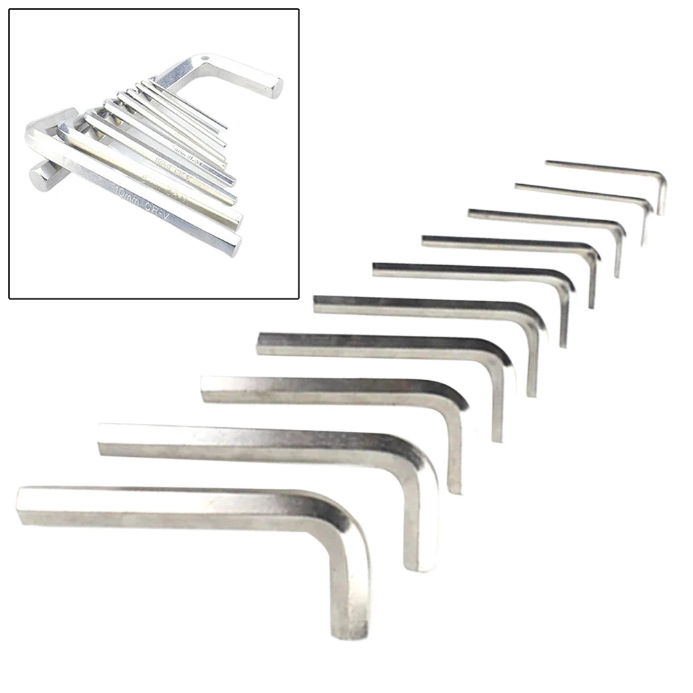 Hexagon Wrench L-Shape Hex Wrench Allen Key Short Arm Spanner Hand Tools 1.5-12mm Key Wrench Tools Set Home Bicycle Repair Tools
Hexagon Wrench L-Shape Hex Wrench Allen Key Short Arm Spanner Hand Tools 1.5-12mm Key Wrench Tools Set Home Bicycle Repair Tools