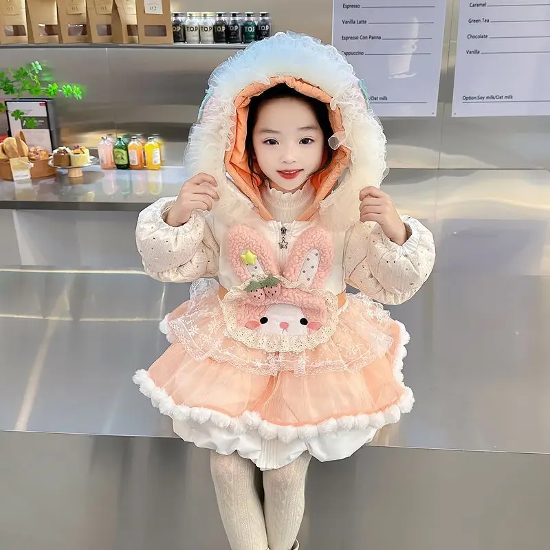 Kawaii Sanrioed My Melody зимняя пуховая куртка для девочек Лолита стиль принцессы мультфильм вышивка утепленный пуховик
Kawaii Sanrioed My Melody зимняя пуховая куртка для девочек Лолита стиль принцессы мультфильм вышивка утепленный пуховик