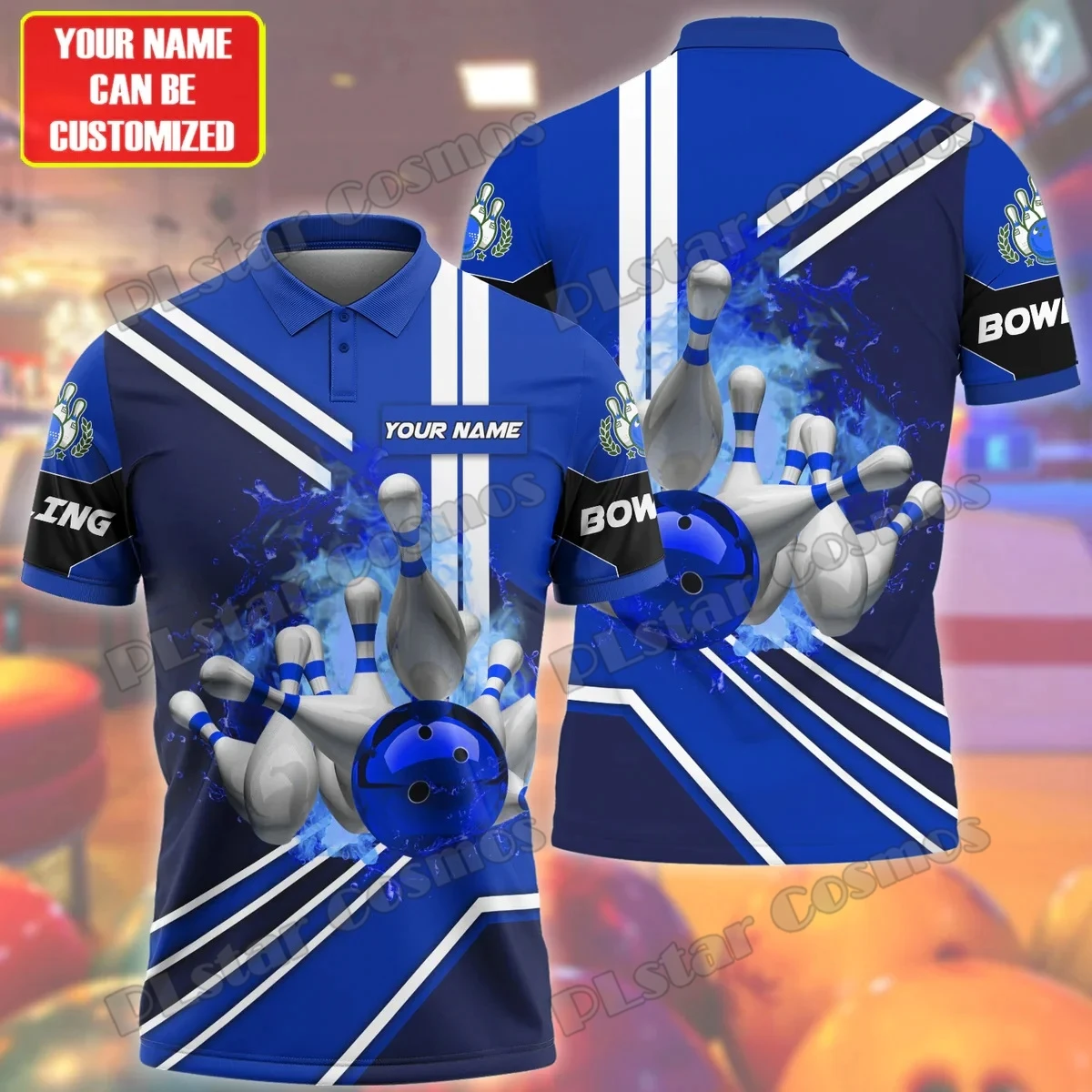 Custom Name Bowling Ball full color 3D Printed Men's Polo Shirt Summer Unisex Street Casual Shirt Gift For Bowling Players POL97
Custom Name Bowling Ball full color 3D Printed Men's Polo Shirt Summer Unisex Street Casual Shirt Gift For Bowling Players POL97