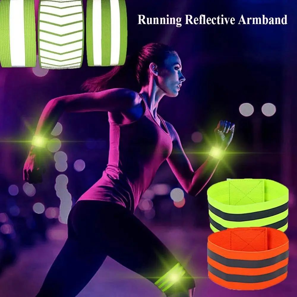Accessories Reflector Wristband Outdoor Running Bike Safety Alert Sport Tape Warning Armband Cycling Reflective Strips
Accessories Reflector Wristband Outdoor Running Bike Safety Alert Sport Tape Warning Armband Cycling Reflective Strips