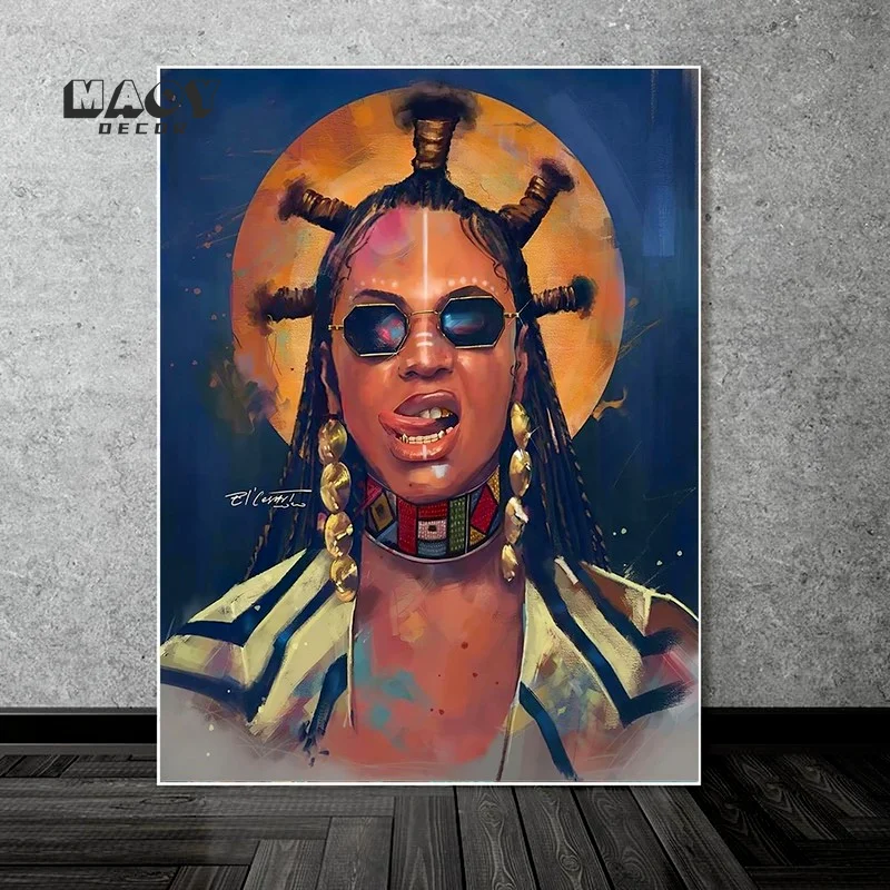 Beyonce Black King Canvas Painting Frame Art Beyonce Canvas Wall Canvas Famous Singer Art Print Home Decor Wood Poster Frame
Beyonce Black King Canvas Painting Frame Art Beyonce Canvas Wall Canvas Famous Singer Art Print Home Decor Wood Poster Frame