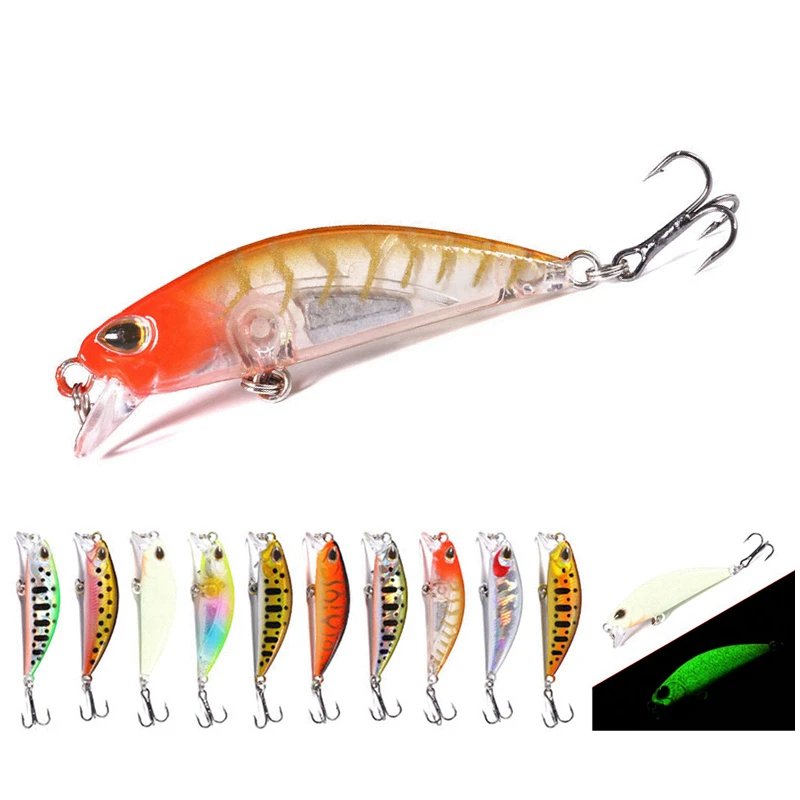 Minnow artificial bait 58mm 5.4g Sinking Action Bass Carp Trout Pikes artificial bait Freshwater Saltwater Fishing Lure
Minnow artificial bait 58mm 5.4g Sinking Action Bass Carp Trout Pikes artificial bait Freshwater Saltwater Fishing Lure