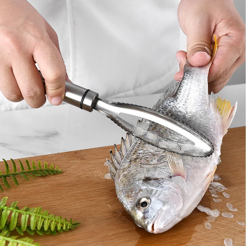 Fish Scales Scraping Graters Stainless Steel Fast Remove Fish Cleaning Scale Peeler Tongs Skin Brush Kitchen Accessories
Fish Scales Scraping Graters Stainless Steel Fast Remove Fish Cleaning Scale Peeler Tongs Skin Brush Kitchen Accessories