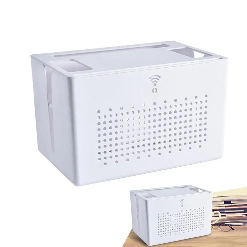 Wi-Fi Box Hider экологически чистый ABS маршрутизатор Hider Box провода держатель для хранения для домашнего стола ТВ компьютерные кабели 
Wi-Fi Box Hider экологически чистый ABS маршрутизатор Hider Box провода держатель для хранения для домашнего стола ТВ компьютерные кабели