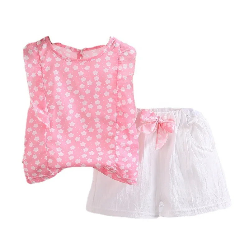 New Summer Baby Girls Clothes Children Fashion Cute Vest Shorts 2Pcs/Sets Toddler Casual Costume Infant Outfits Kids Tracksuits
New Summer Baby Girls Clothes Children Fashion Cute Vest Shorts 2Pcs/Sets Toddler Casual Costume Infant Outfits Kids Tracksuits